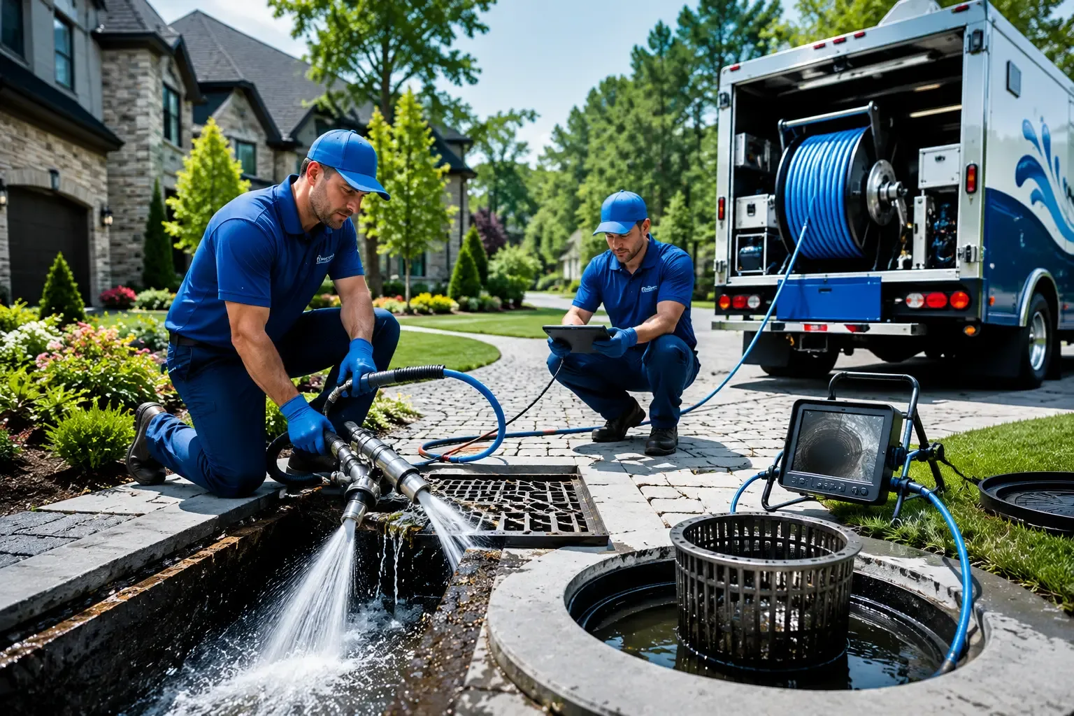 Local outdoor drain cleaning professionals in Grundy Center, IA