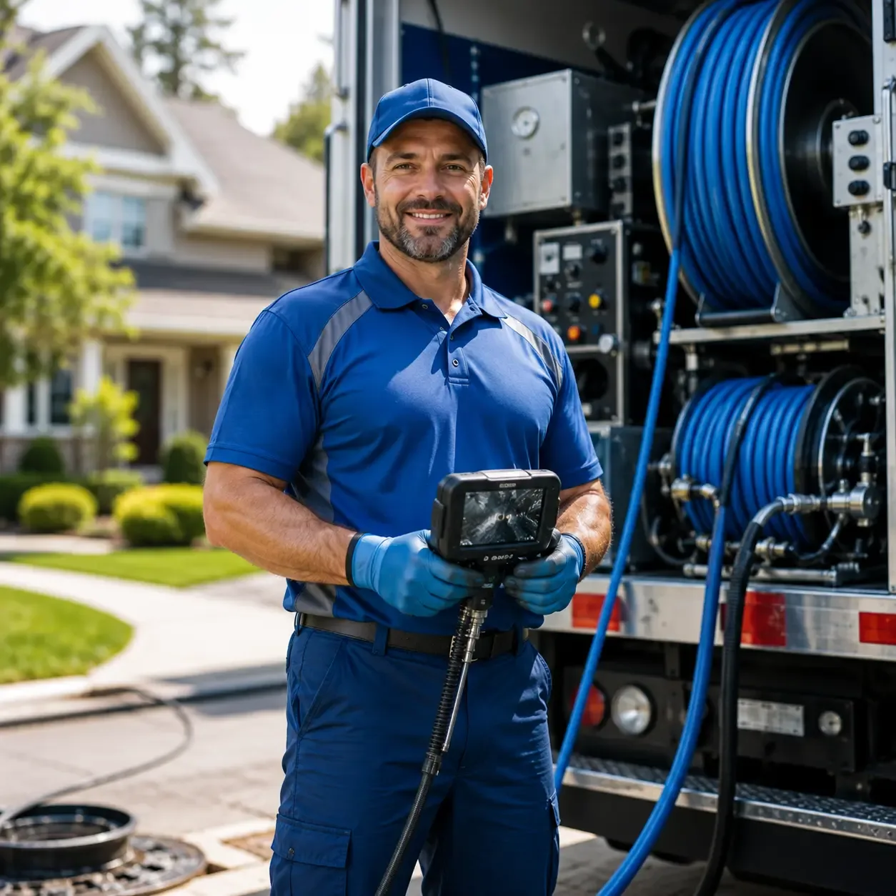 Local outdoor drain cleaning specialists in Grundy Center, IA